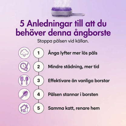 MiniDrömmen Brush - som tar bort all hår även om det har fastnat