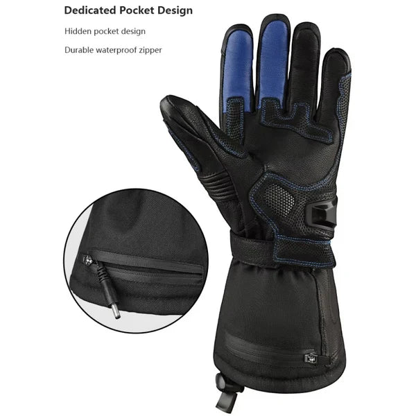 HeatWear - Elektriskt Uppvärmd Motorcykel Handskar