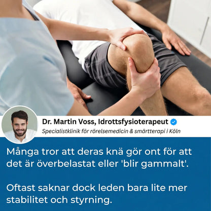 TAPEX™ – Kinesiotejp för stöd och avlastning av knät